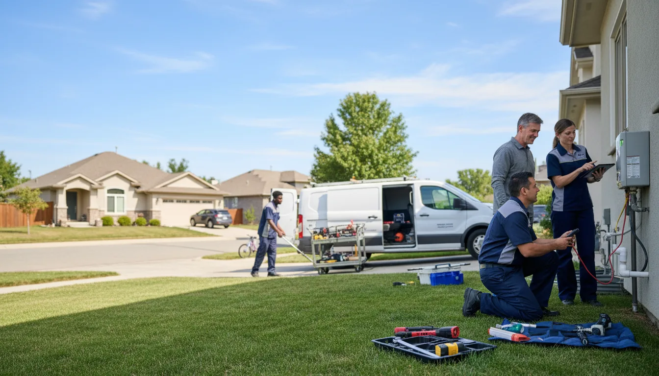 Tankless water heater service in Weston, CO